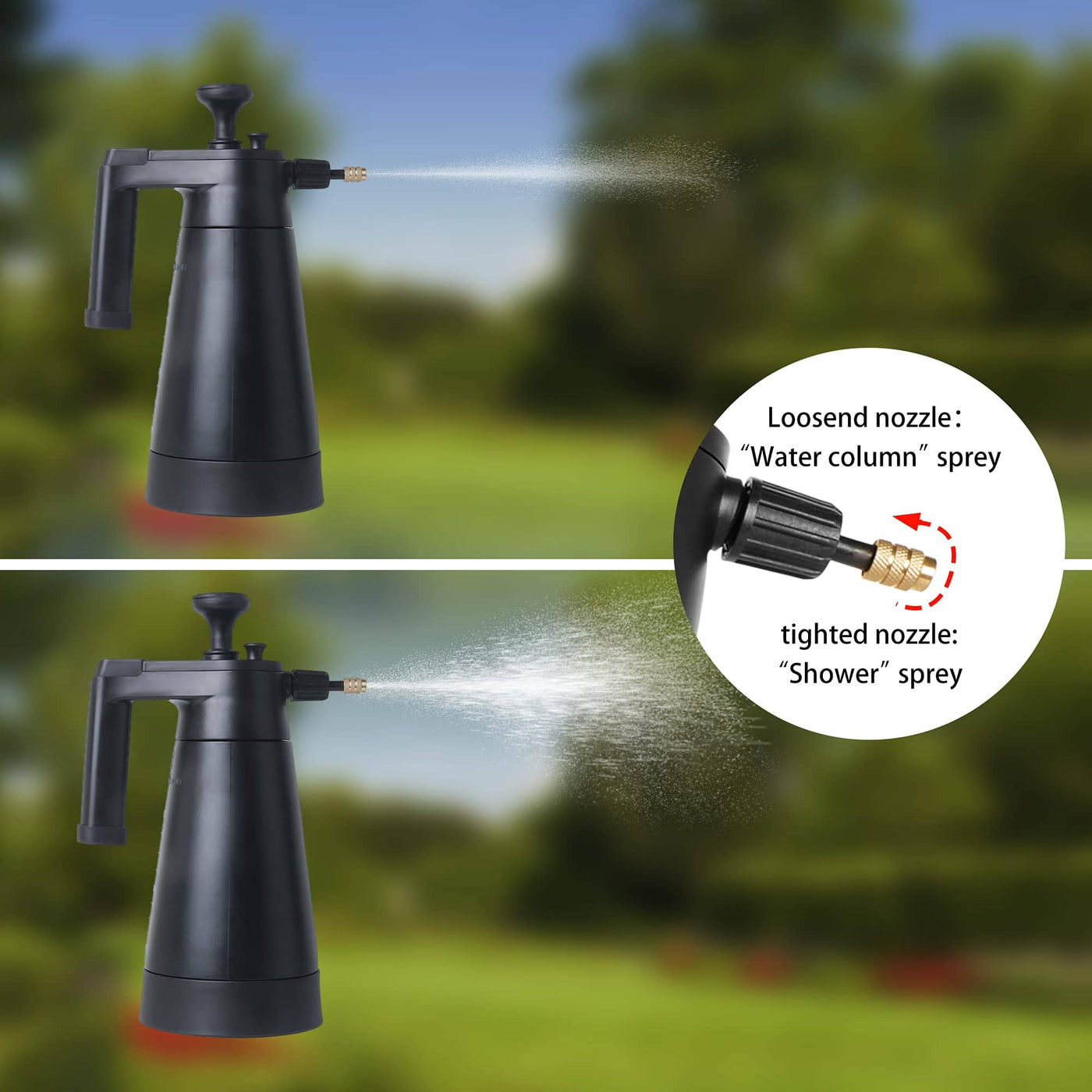 Pump Sprayer in Lawn and Garden 1.3-Gallon Portable Pressure Sprayers –  GARTOL